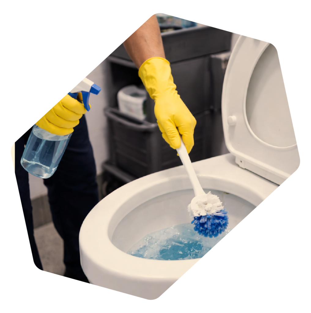 commercial bathroom sanitation cleaning service