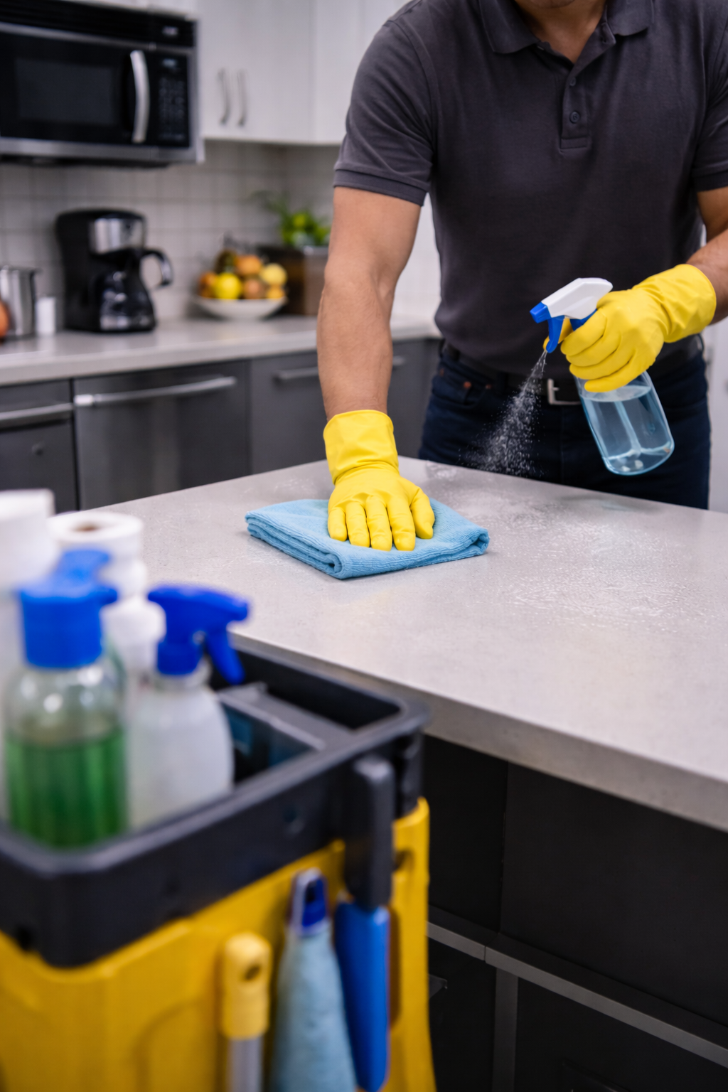 Cleaning and Janitorial Services - Breakroom cleaning
